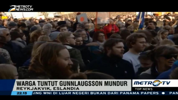 Tercatat di Panama Papers, PM Islandia Didesak Mundur