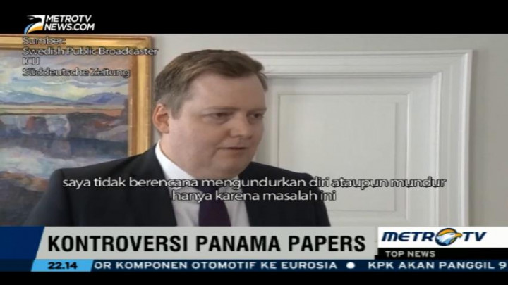 PM Islandia Tolak Mundur dari Jabatannya