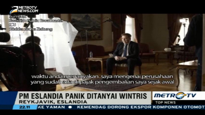 PM Islandia <i>Walk Out</i> Saat Ditanya Soal Panama Papers