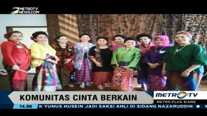 Komunitas Cinta Berkain, Mengukuhkan Identitas Bangsa Lewat Kain