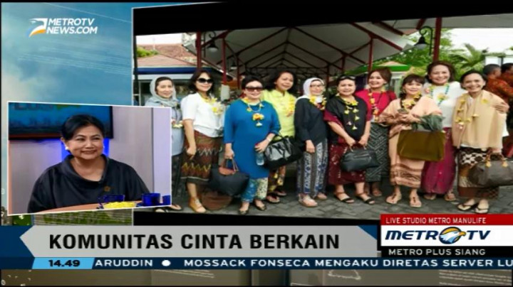 Cerita Komunitas Cinta Berkain Miliki Cabang di AS