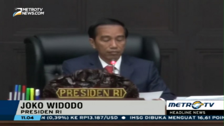 Jokowi Tekankan Pentingnya Efisiensi dalam RAPBNP 2016