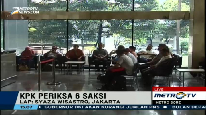KPK Periksa 6 Saksi Sugaan Suap Raperda Reklamasi