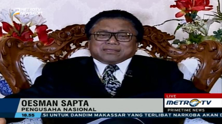 Oesman Sapta Senang Namanya Disebut dalam Panama Papers