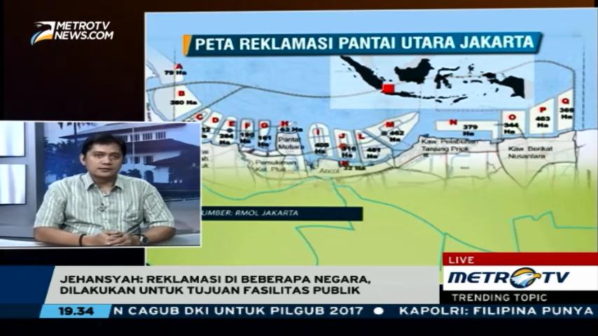 Pengamat: Reklamasi Seharusnya untuk Fasilitas Publik