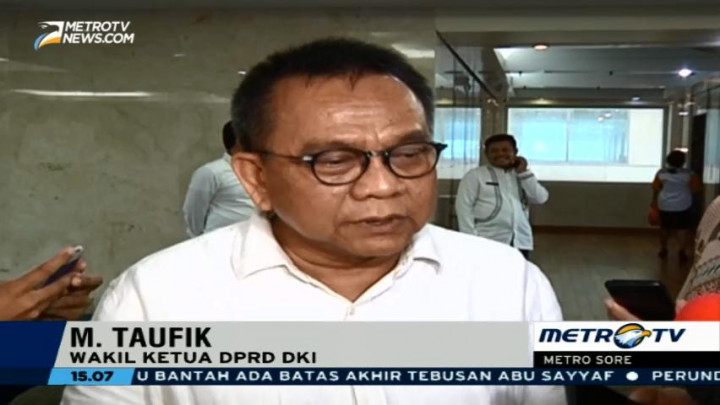 M Taufik Bantah Anggota DPRD Lain Terlibat Suap Raperda Reklamasi