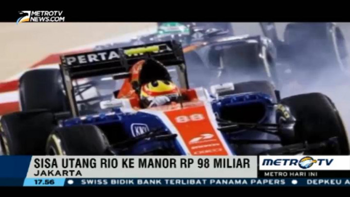 Rio Haryanto Terancam Tampil Setengah Musim di F1