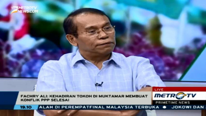 Analis Politik: Konflik PPP Sudah Selesai