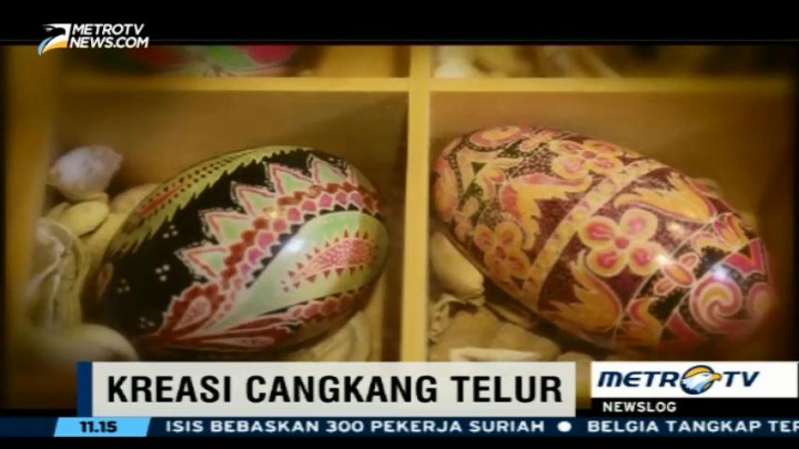Kreatifitas dengan Limbah Cangkang Telur