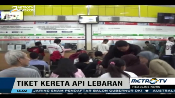 Tiket Kereta Mudik Lebaran dari Surabaya Sudah Dapat Dipesan