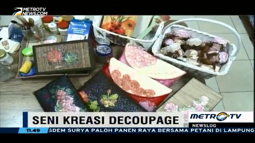 Cara Membuat Kerajinan Decoupage