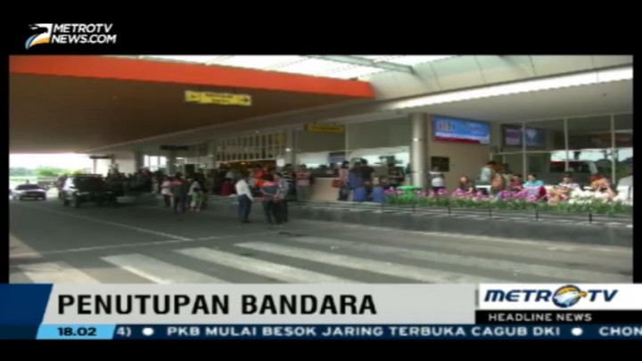 Imbas Abu Bromo, Bandara Abdul Rachman Saleh Ditutup