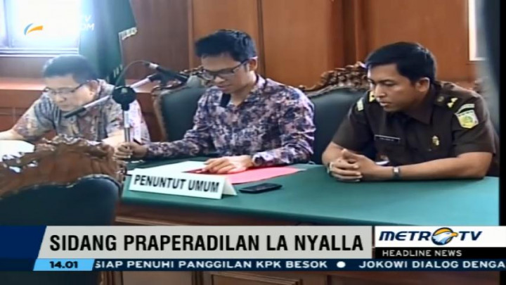 Jaksa Ragukan Bukti dari La Nyalla di Sidang Praperadilan