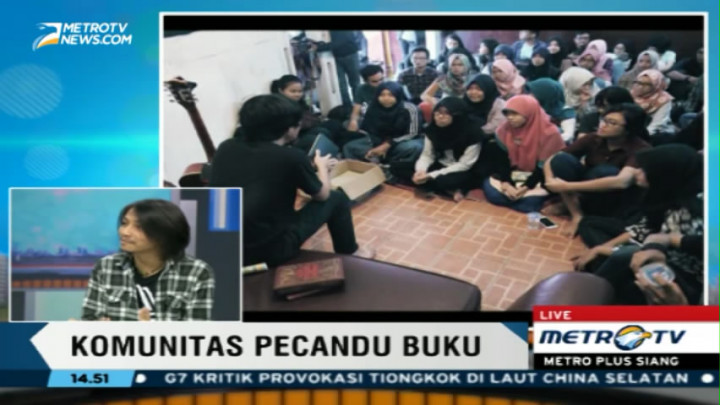 Komunitas Pecandu Buku Tularkan Virus Gemar Membaca