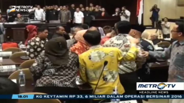 Sidang Paripurna DPD Kembali Ricuh