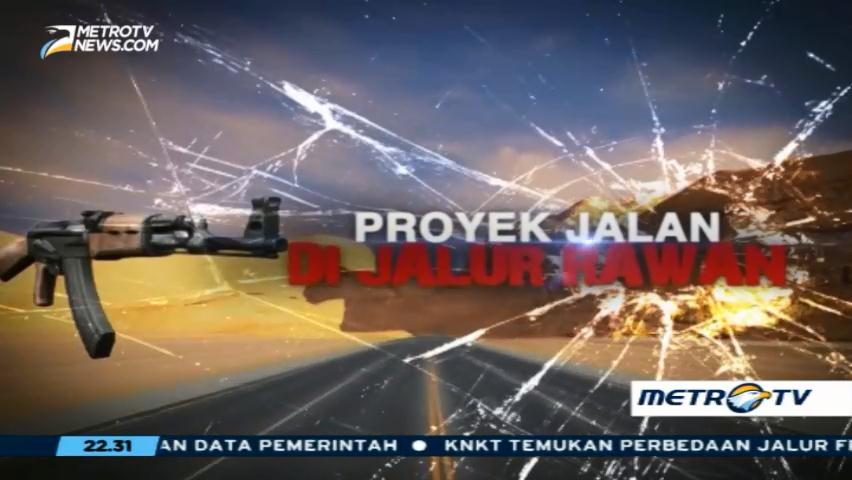 Proyek Jalan di Jalur Rawan (1)