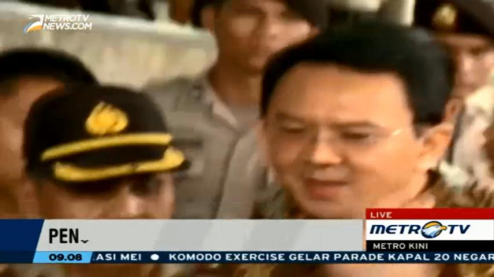 Gubernur Ahok Tiba di KPK