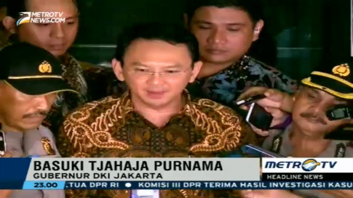 Ahok: BPK Menyembunyikan Data Kebenaran
