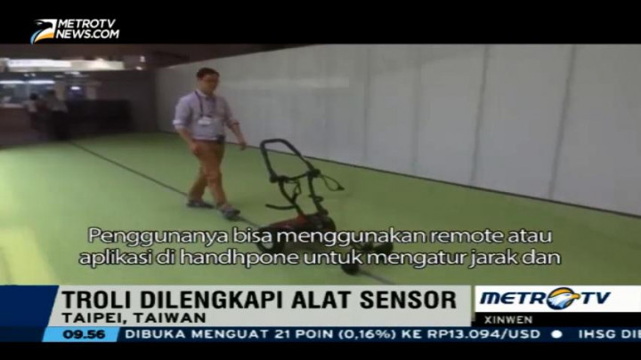 Canggih, Troli Ini Dapat Bergerak Otomatis