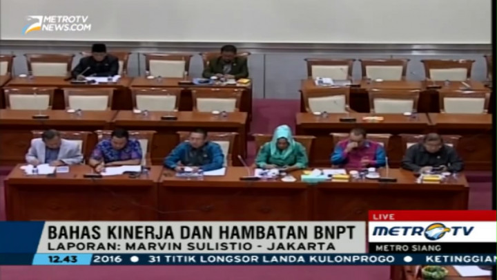 Komisi III Gelar Rapat Dengar Pendapat Bahas Kinerja BNPT