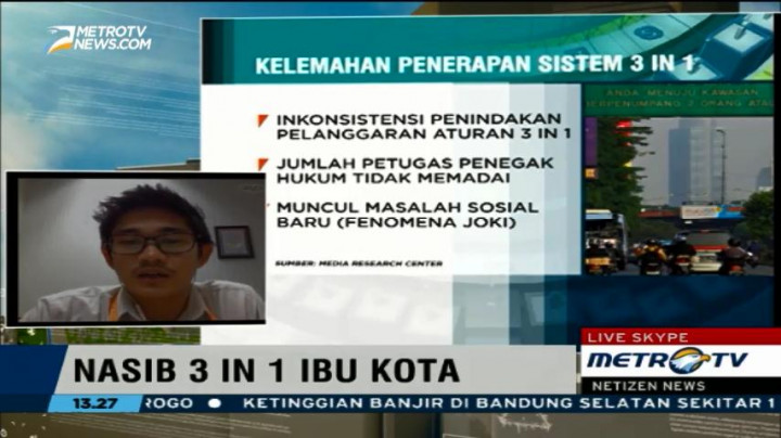 Netizen Nilai Sistem 3 in 1 Lebih Merugikan