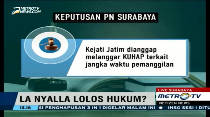 <i>Sprindik Baru untuk La Nyalla Hanya Obat Penurun Panas Sementara </i>