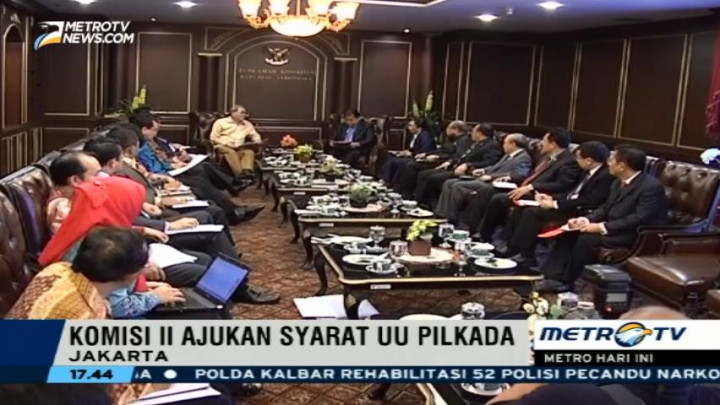 MK dan DPR Gelar Pertemuan Bahas Revisi UU Pilkada