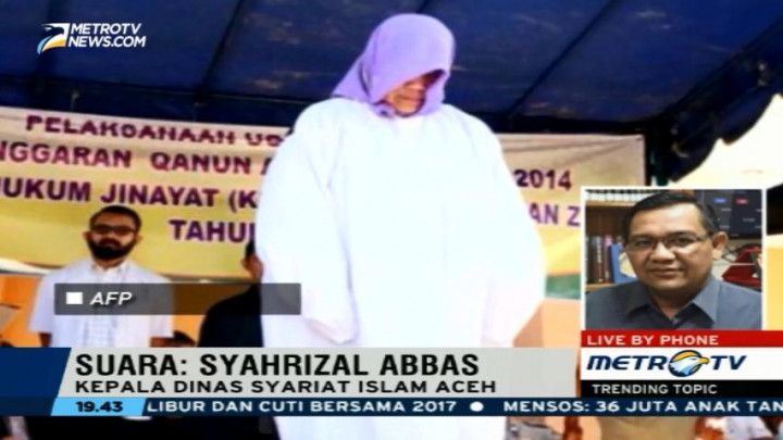 Warga Non-Muslim Dihukum Cambuk, Ini Penjelasan Dinas Syariat Aceh