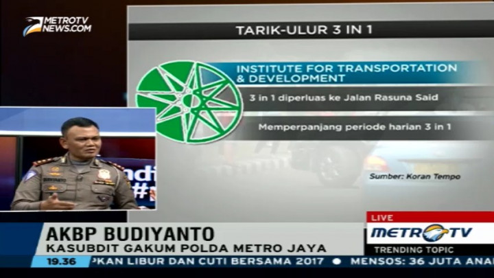 Jika 3 in 1 Dihapus, Ini Usulan Polda Metro kepada Pemprov DKI