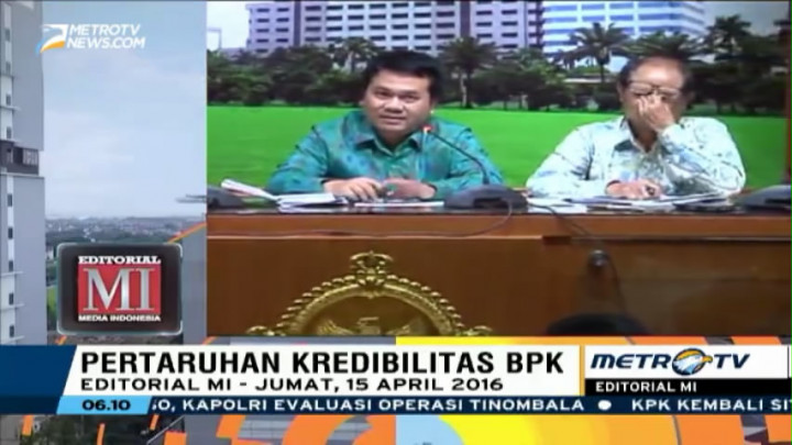 Pertaruhan Kredibilitas BPK