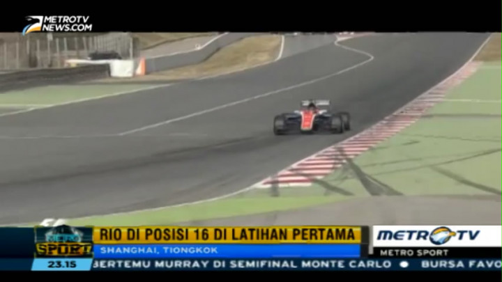 Latihan Bebas Kedua, Rio Haryanto di Posisi 19