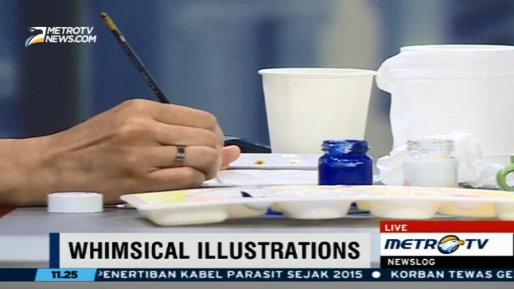 Melihat Cara Membuat Whimsical Illustrations