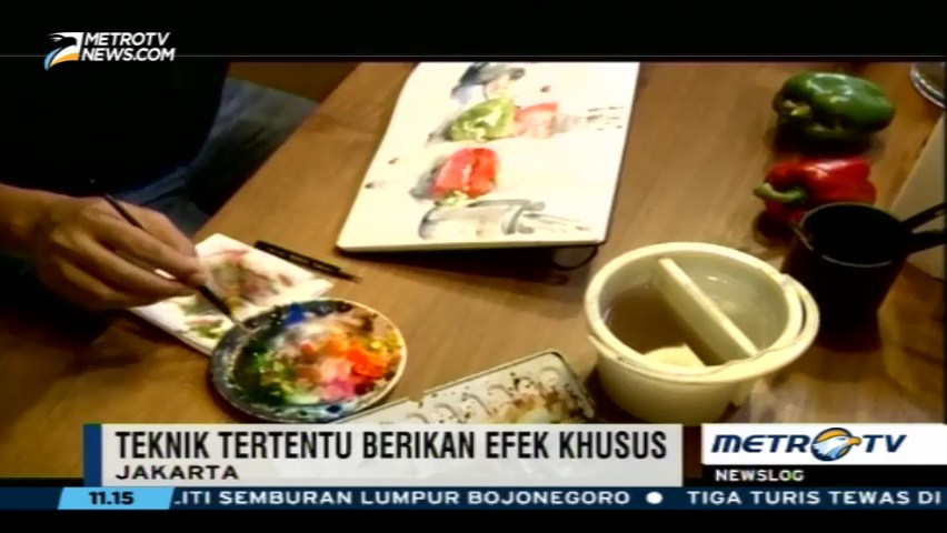 Kreatif dengan Cat Air