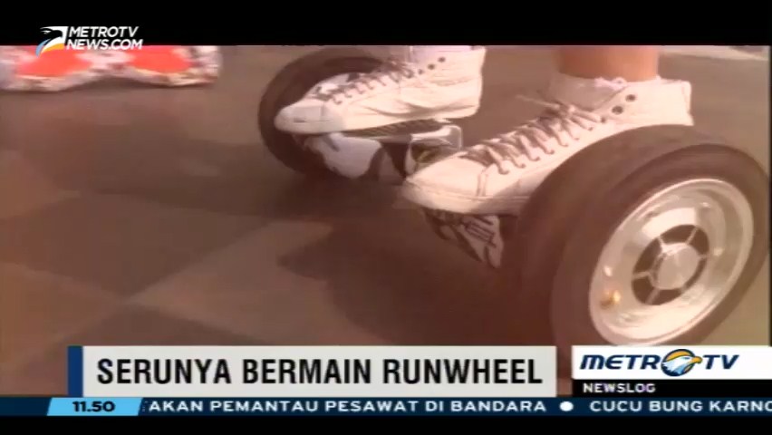 Keseruan Bermain Runwheel