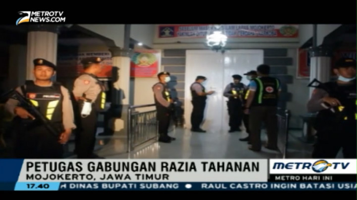 Empat Tahanan Lapas Mojokerto Positif Narkoba