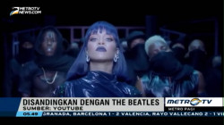 Wow, Rihanna Tandingi Rekor The Beatles