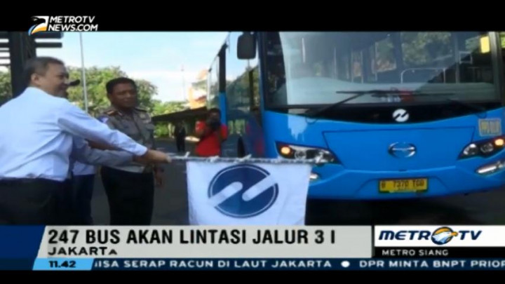 TransJakarta Luncurkan 600 Bus Baru