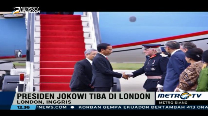 Tiba di London, Jokowi akan Bertemu dengan PM Inggris
