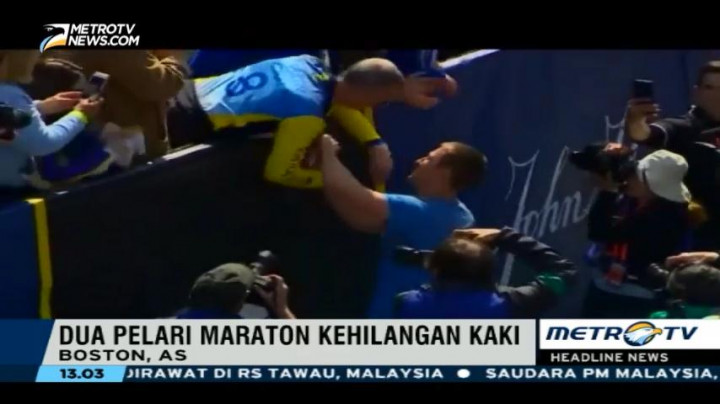 Dua Korban Selamat Bom Boston Kembali Ikuti Lomba Maraton