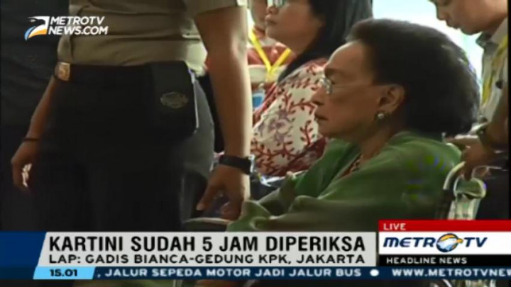 Ketua Yayasan Sumber Waras Penuhi Panggilan KPK Dengan Kursi Roda