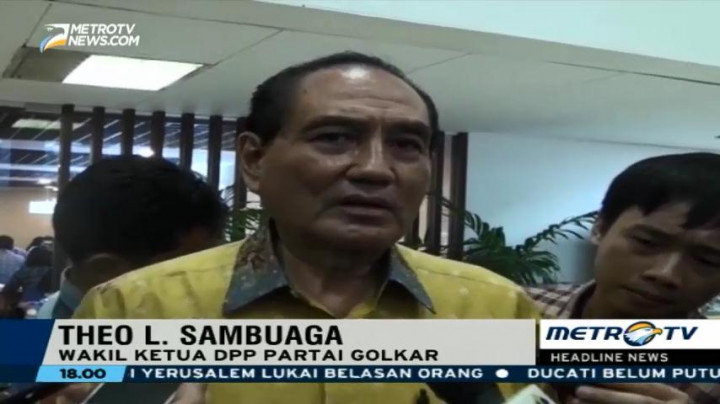 Theo Sambuaga Bantah Caketum Golkar Harus Sumbang Rp20 Miliar untuk Munaslub