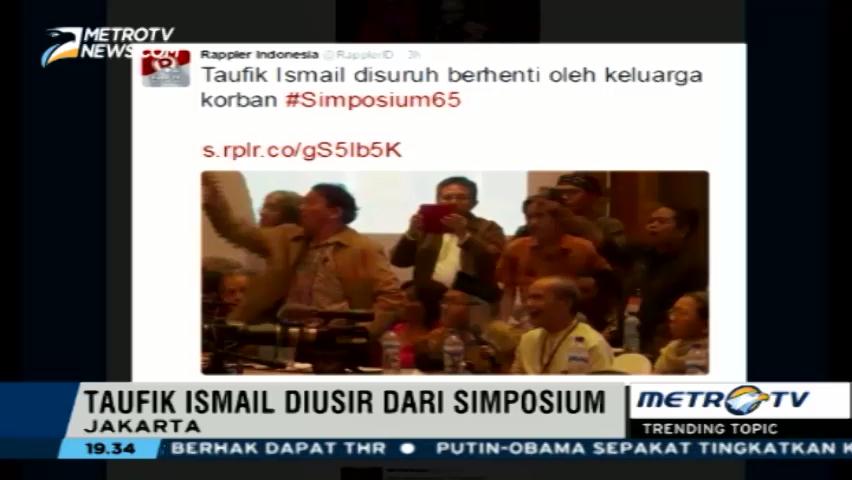 Puisi Taufik Ismail di Simposium Tragedi 1965 Dianggap Provokatif
