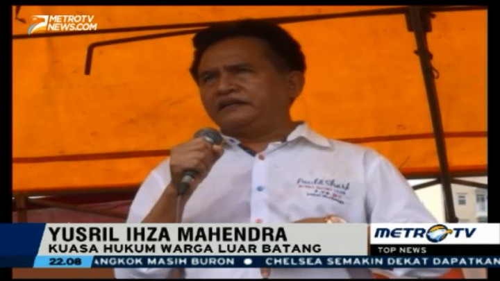 Yusril Tantang Pemprov DKI Tunjukkan Bukti Kepemilikan Tanah Luar Batang