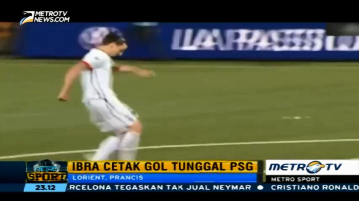 Gol Tunggal Ibra Antarkan PSG ke Final Piala Prancis