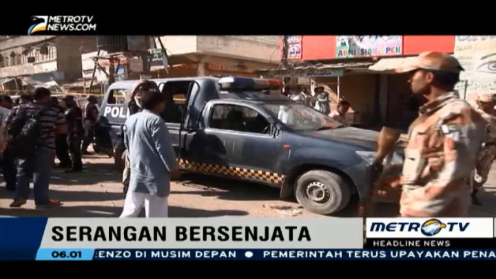 Kawal Tim Vaksinasi Polio, 7 Polisi Pakistan Tewas Ditembak