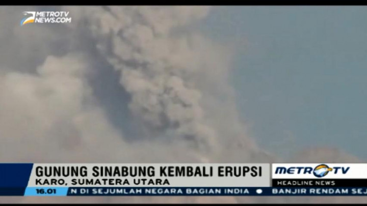 PVMBG: Aktivitas Gunung Sinabung Fluktuatif