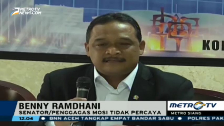 Inisiator Mosi Tidak Percaya Ketua DPD Tolak Mediasi