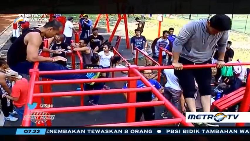 Olahraga Ala Komunitas Bandung Street Workout