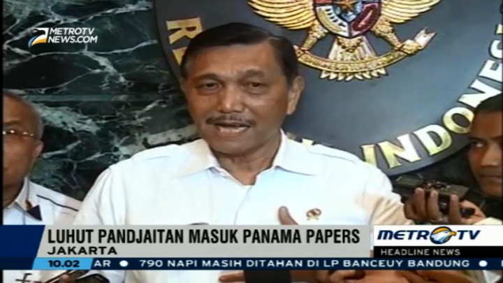 Ada Nama Luhut di Panama Paper