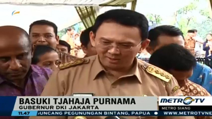 Ini Kata Ahok Soal Pengunduran Diri Wali Kota Jakut